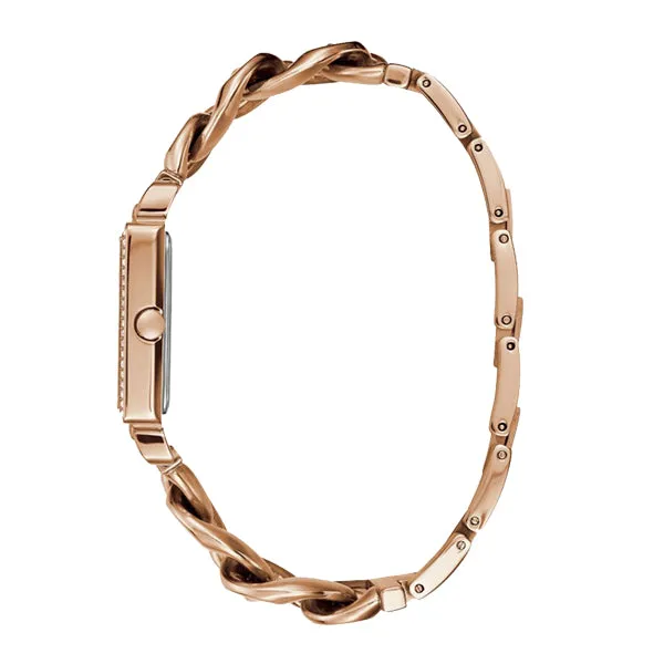 Guess Vanity Rose Gold Square Women's Watch W1030L4