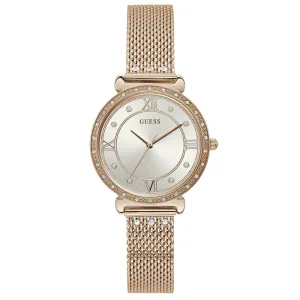 Guess W1289L3 Ladies Rose Gold Jewel Watch