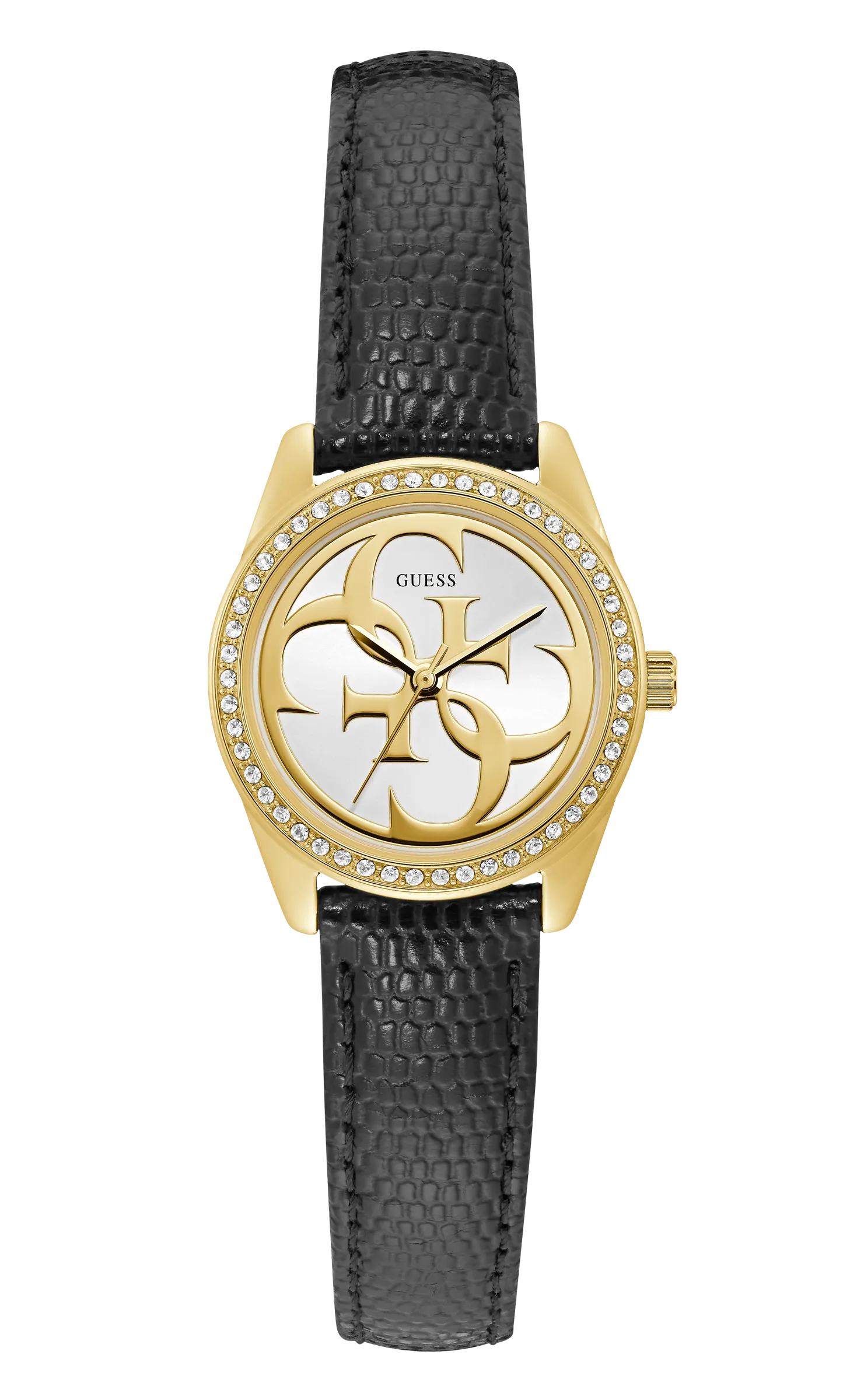 Guess Women White Dial Analog Watch - W1212L4