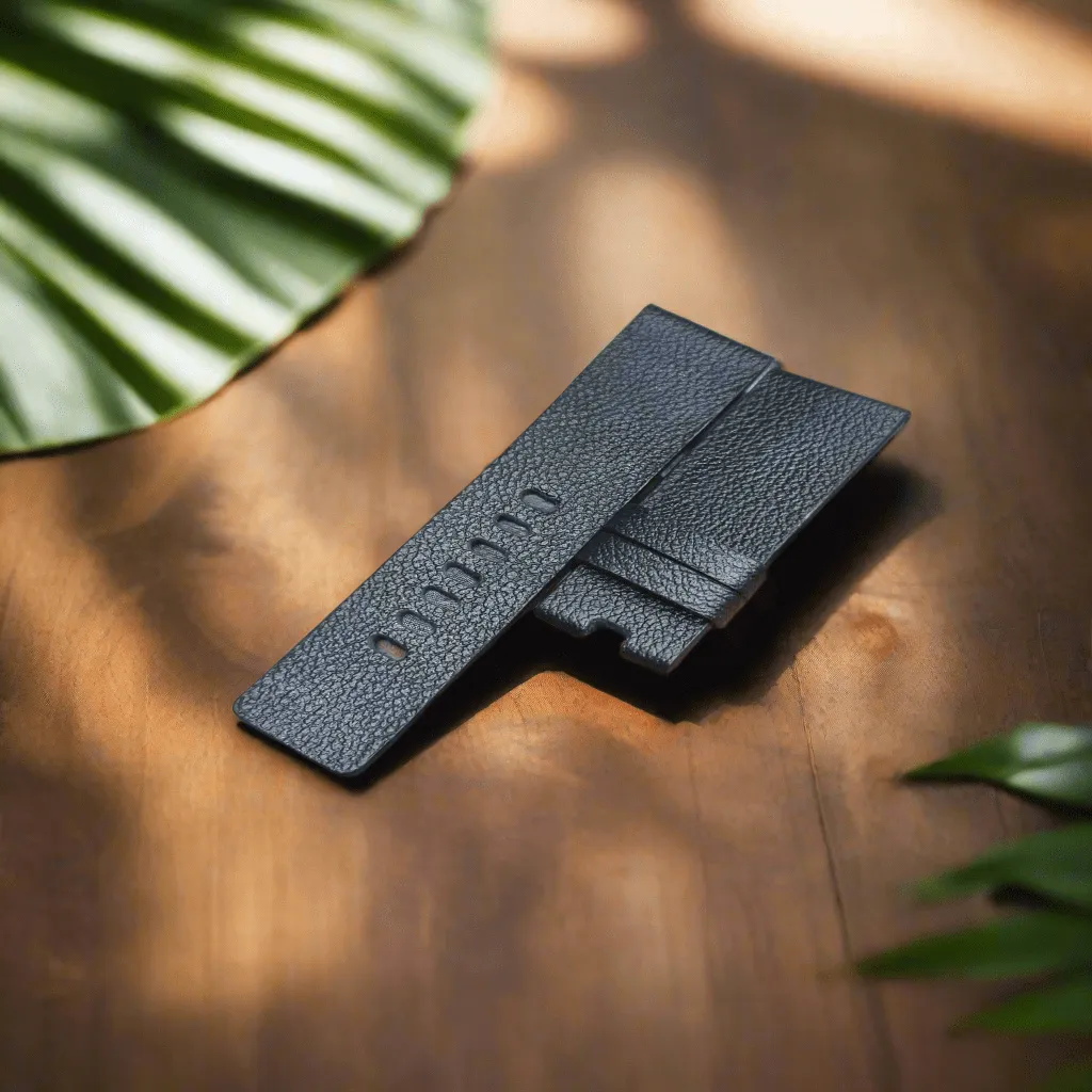 Handmade diesel watch leather strap