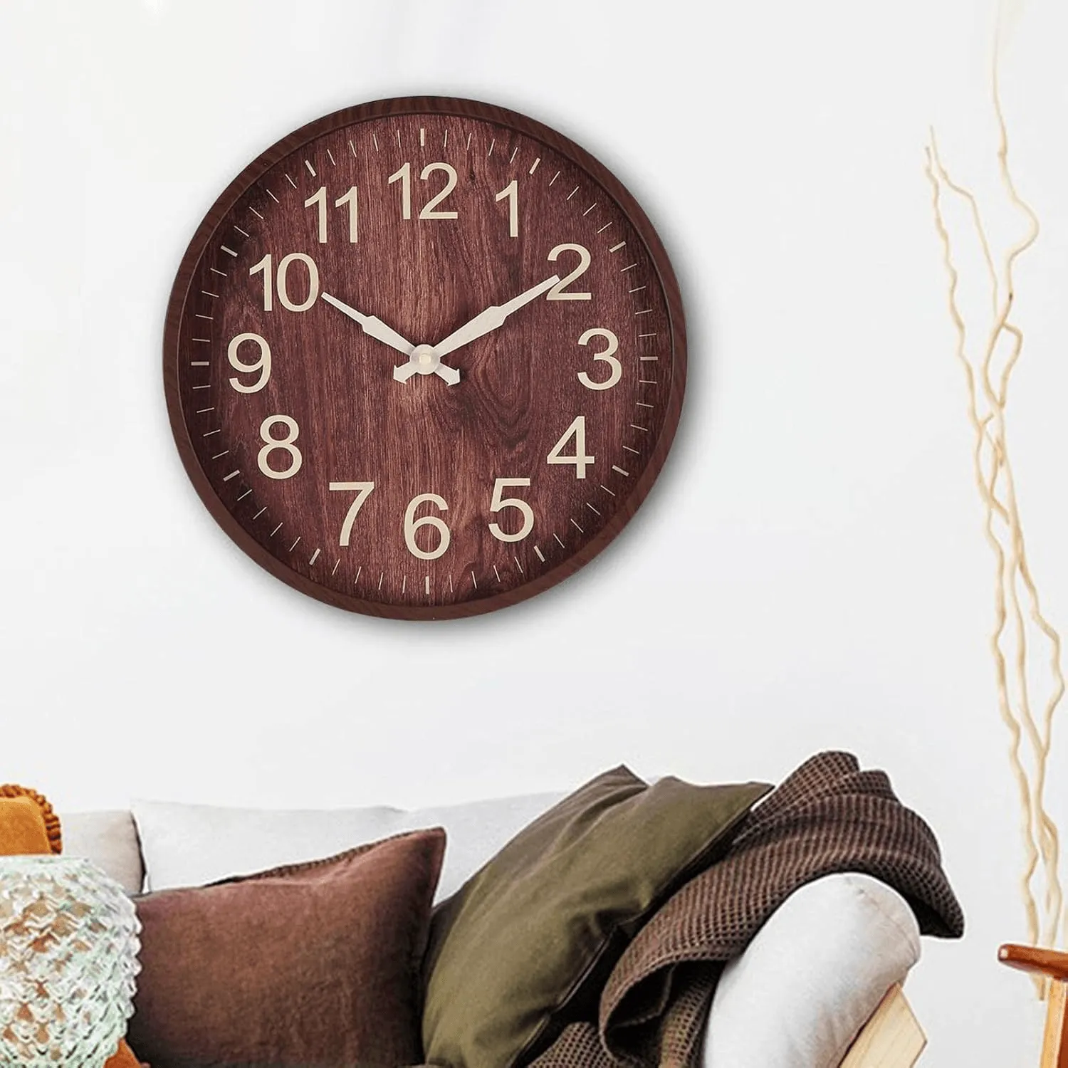 High Quality Wooden Design Wall Clock - 0813