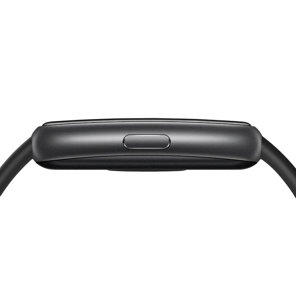 Huawei Band 7 LEA-B19 Dark Gray Durable Polymer Case With Graphite Black Silicone Strap