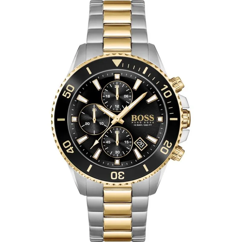 Hugo Boss Admiral Two Tone Chronograph Men's Watch 1513908
