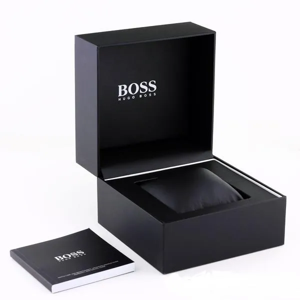Hugo Boss Ambassador Black Dial Chronograph Men's Watch 1513196