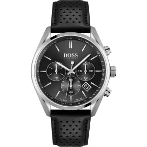 Hugo Boss Champion Black Chronograph Men's Watch 1513816