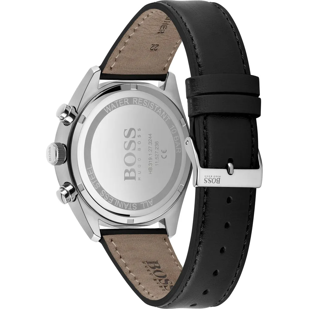 Hugo Boss Champion Black Chronograph Men's Watch 1513816
