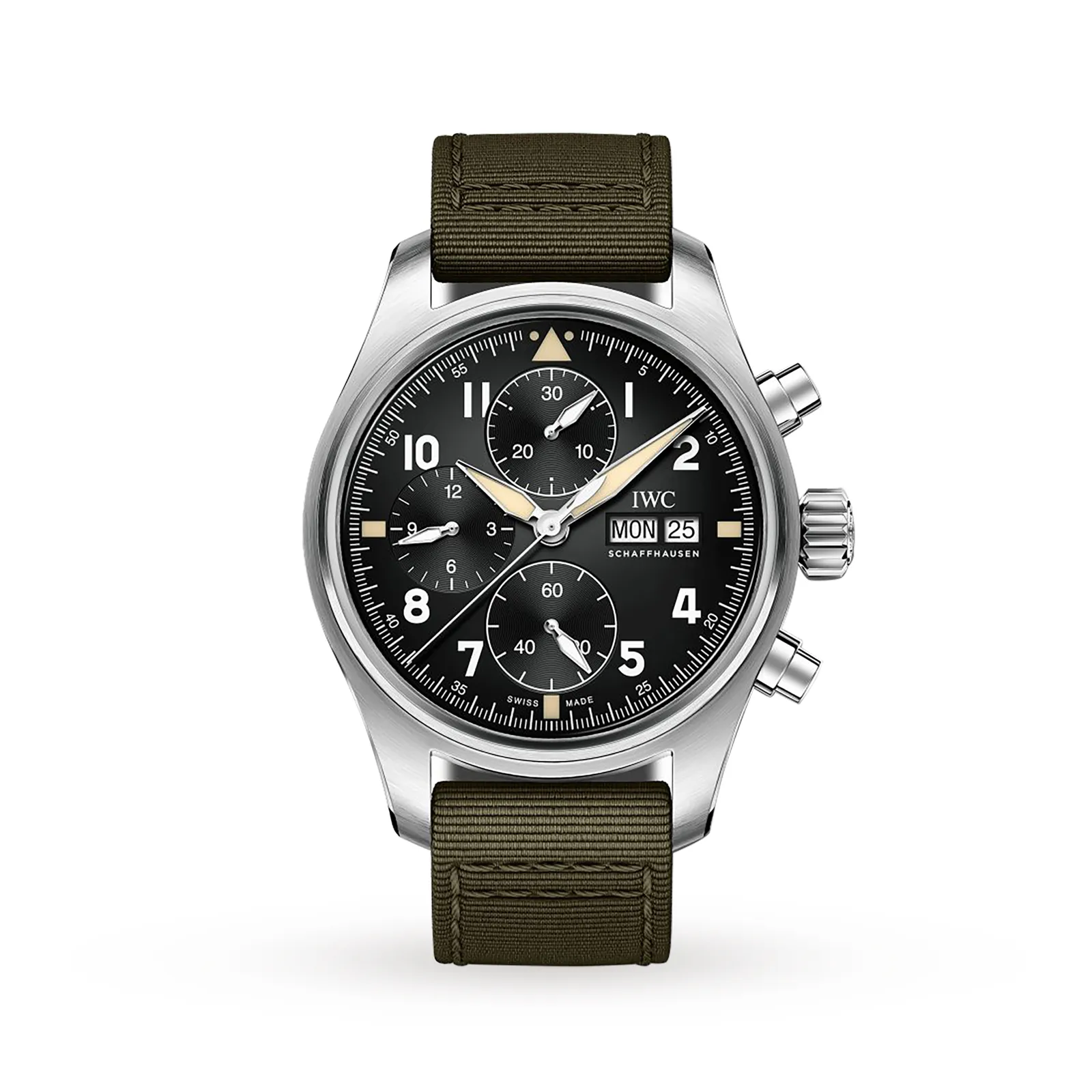 IWC Schaffhausen 41mm Pilot Spitfire Mens Watch IW387901