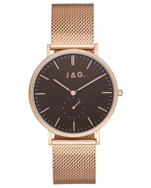 JAG John Rose Gold and Black Men's Watch J2601A