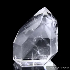 John of God Crystal Phantom Quartz Point & Manifest Spirit 'Shinning Light'