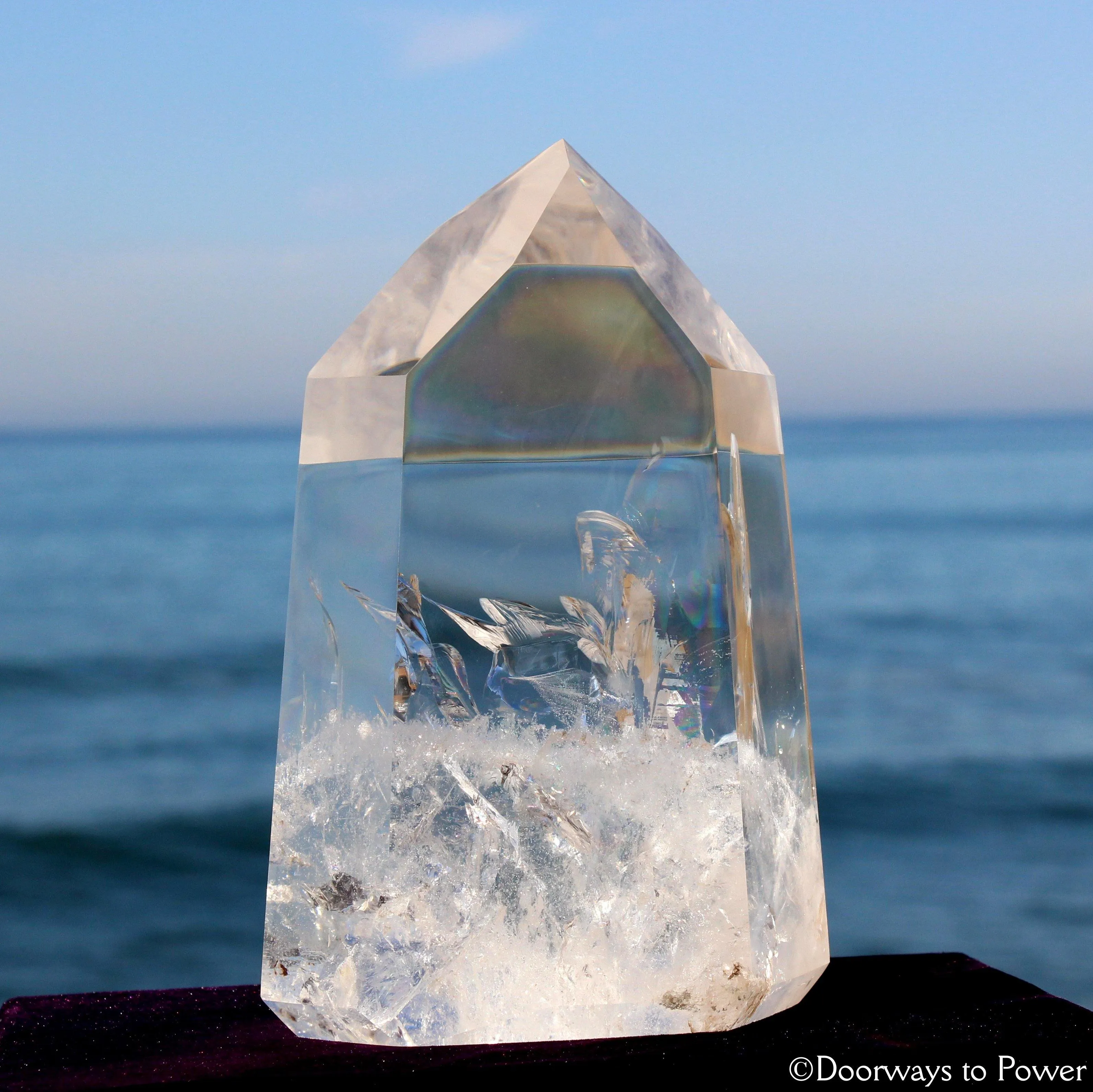 John of God Quartz Master Crystal 'Pure Light & Perfection' Museum Quality 17 lbs