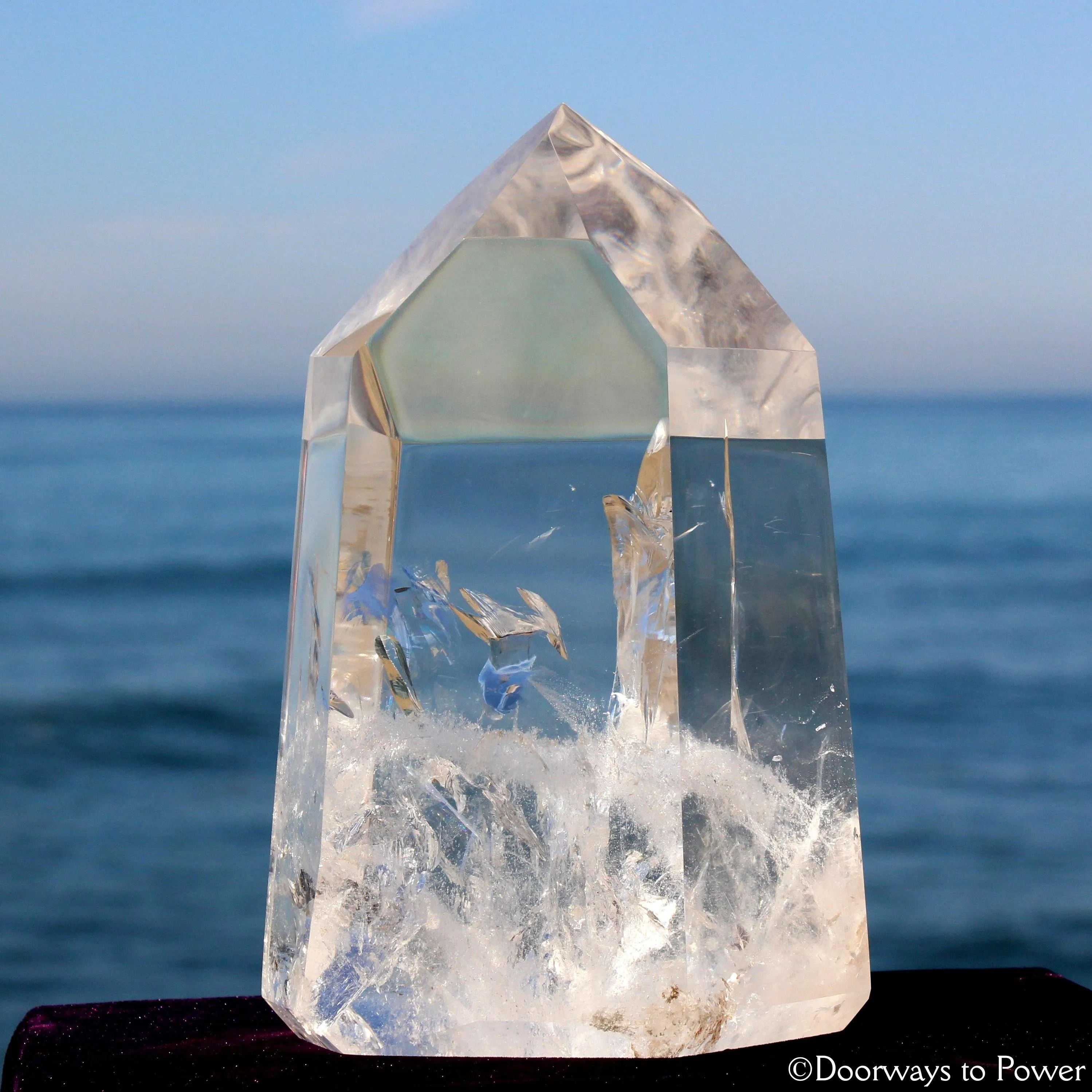 John of God Quartz Master Crystal 'Pure Light & Perfection' Museum Quality 17 lbs