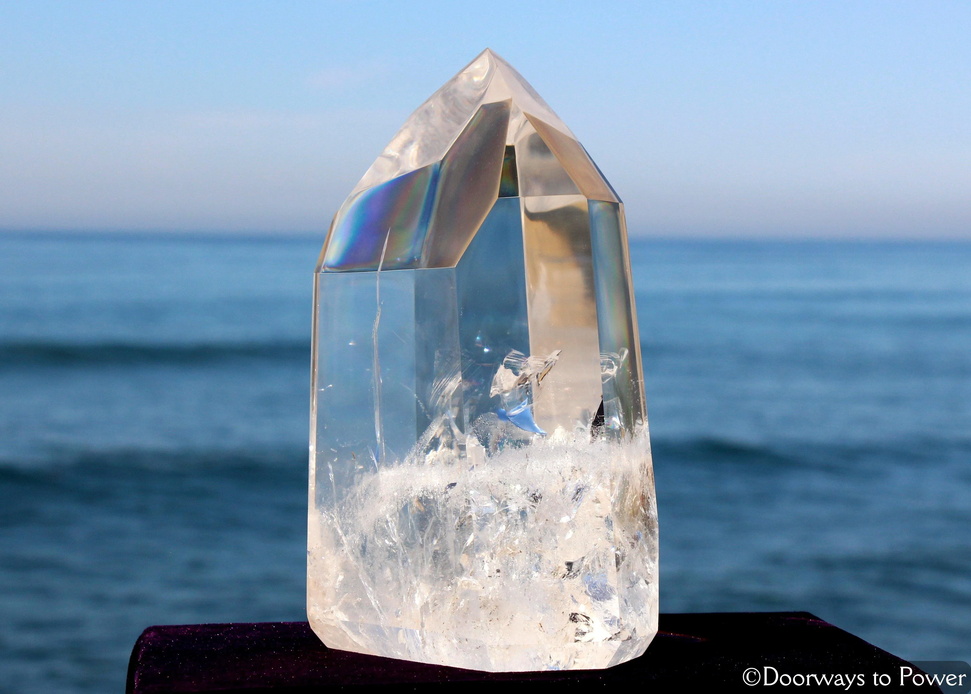 John of God Quartz Master Crystal 'Pure Light & Perfection' Museum Quality 17 lbs