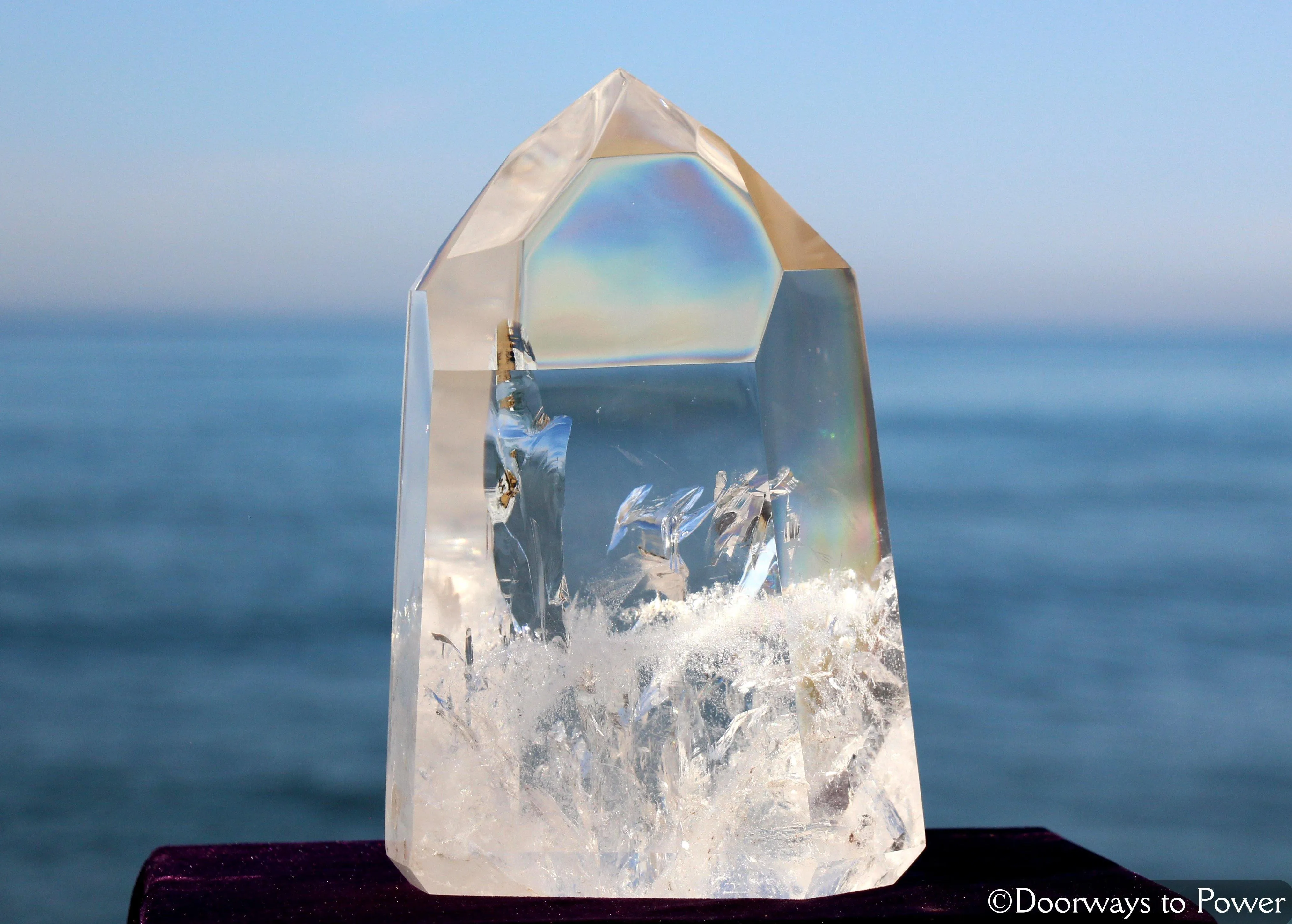 John of God Quartz Master Crystal 'Pure Light & Perfection' Museum Quality 17 lbs