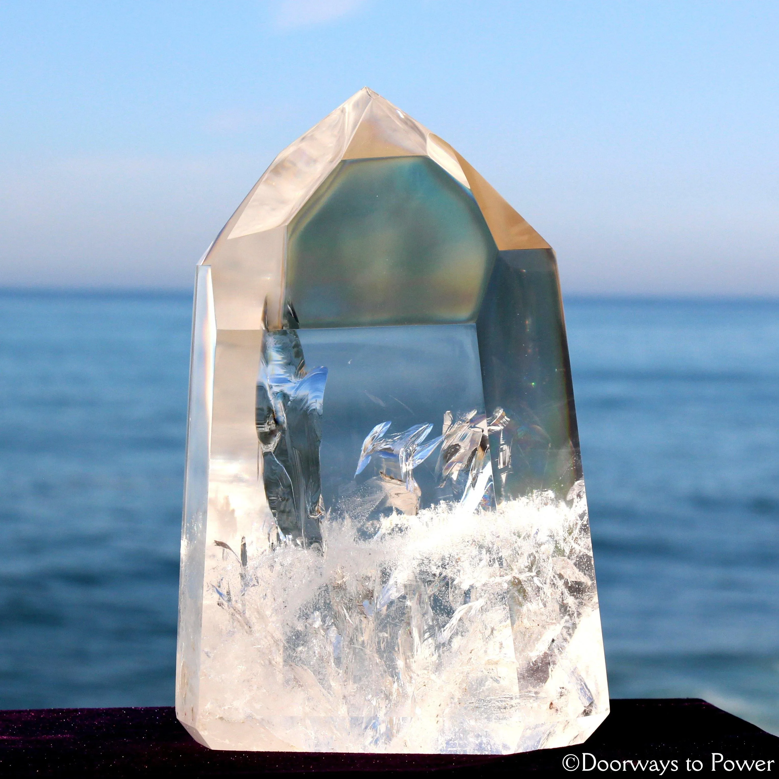 John of God Quartz Master Crystal 'Pure Light & Perfection' Museum Quality 17 lbs