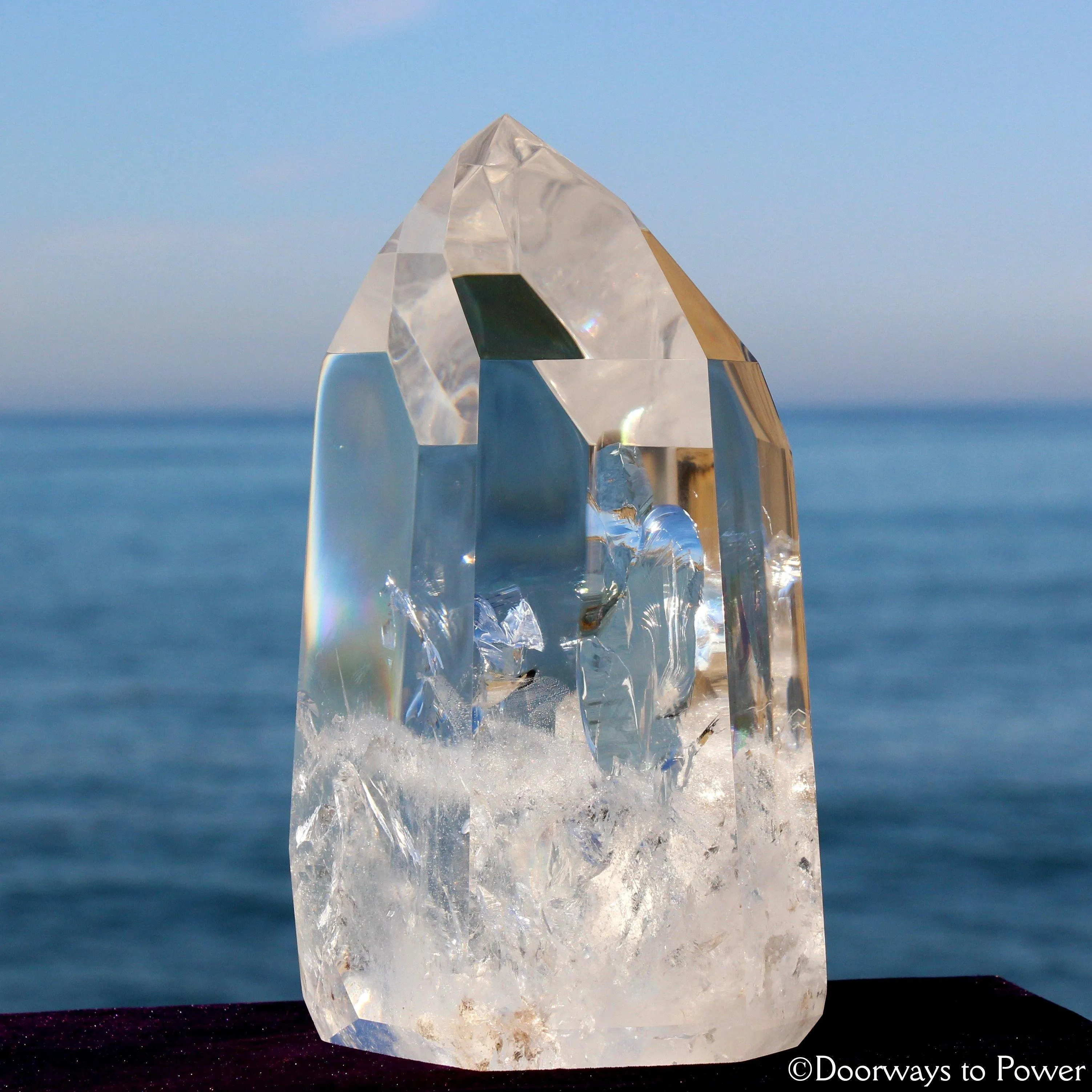 John of God Quartz Master Crystal 'Pure Light & Perfection' Museum Quality 17 lbs