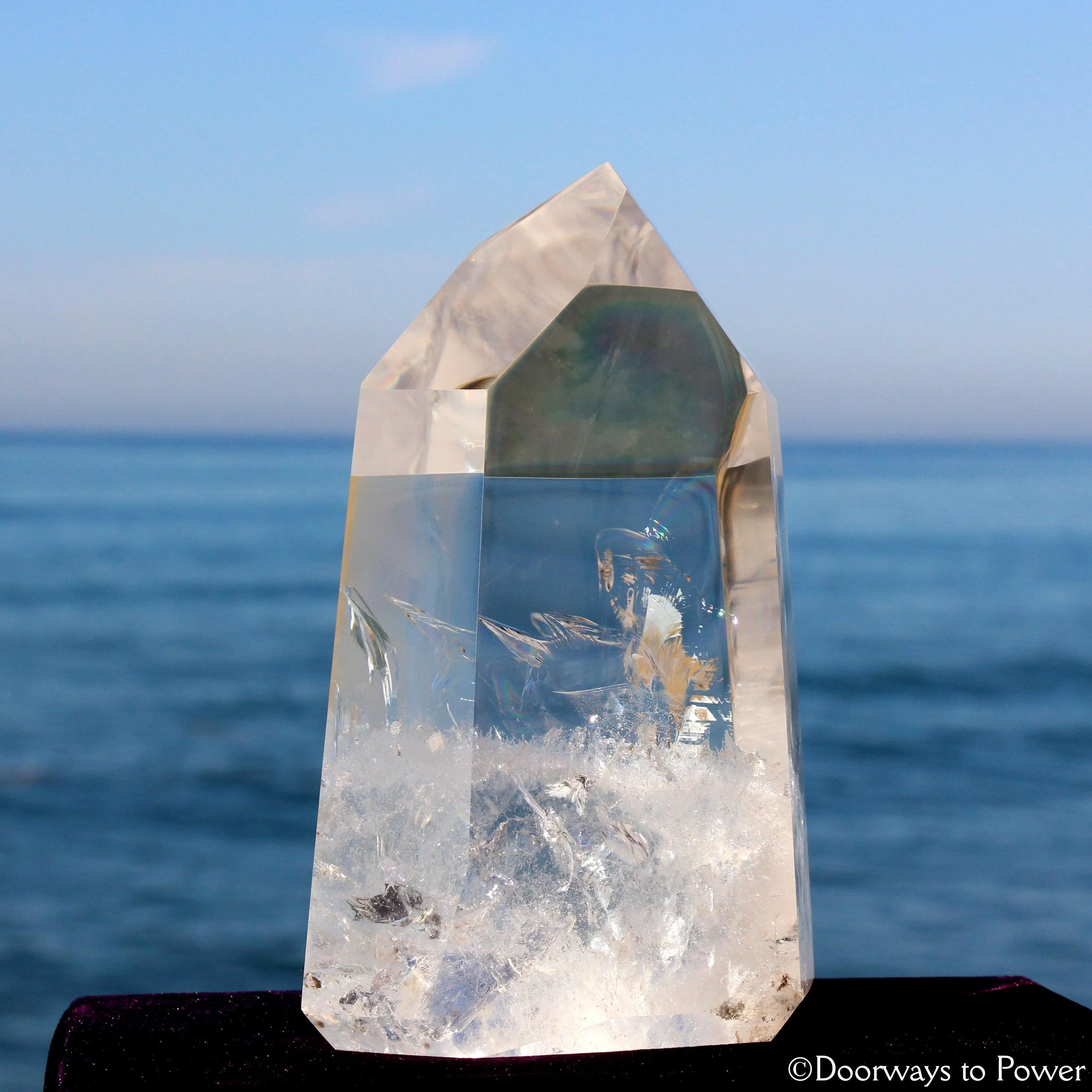 John of God Quartz Master Crystal 'Pure Light & Perfection' Museum Quality 17 lbs