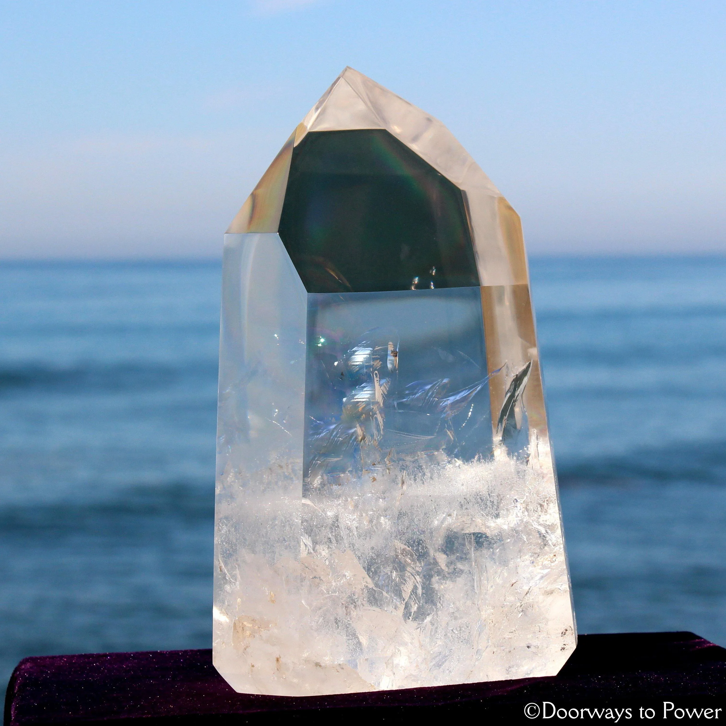 John of God Quartz Master Crystal 'Pure Light & Perfection' Museum Quality 17 lbs