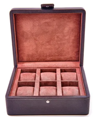 LNCH Watch Case Chocolate Brown
