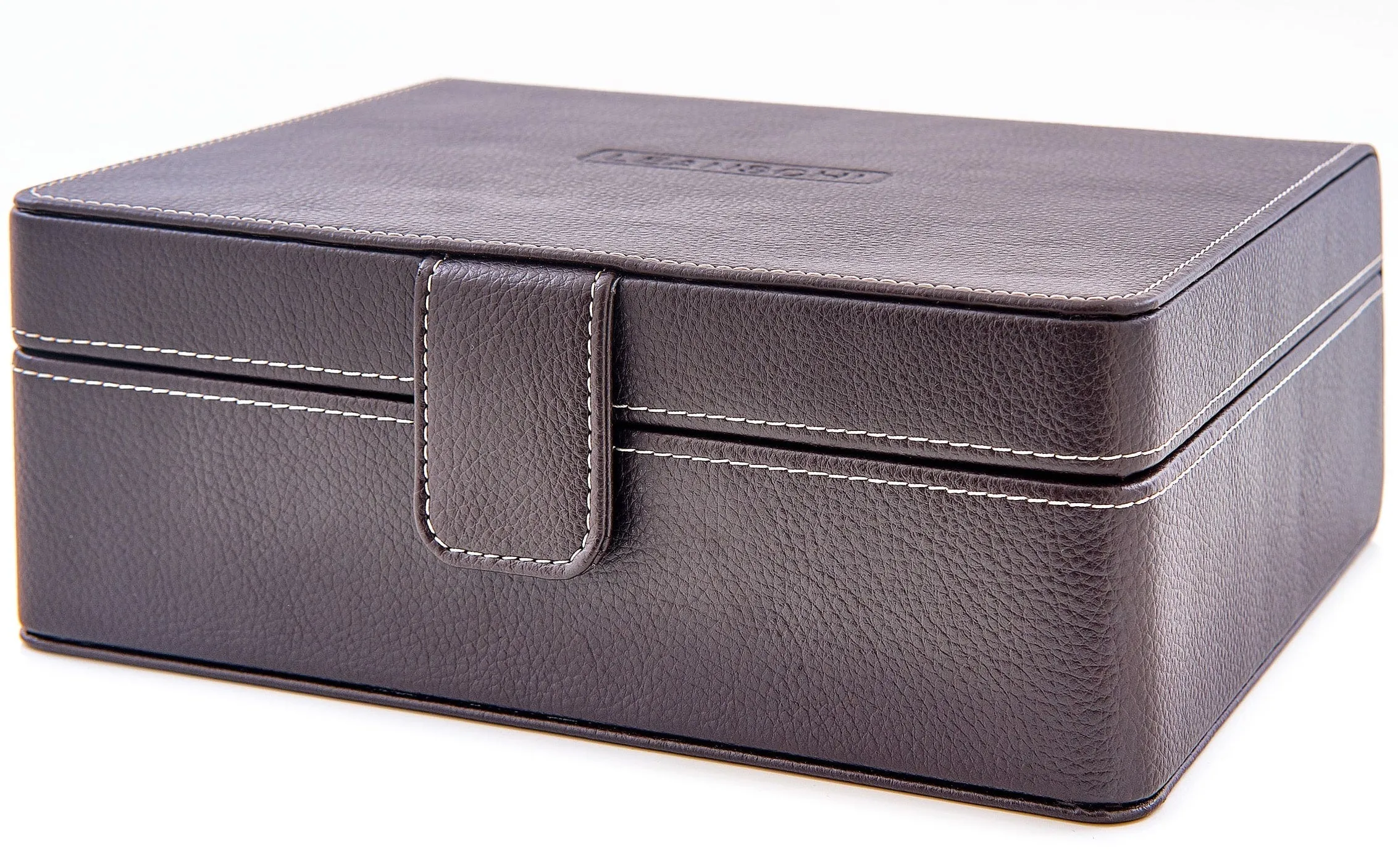 LNCH Watch Case Chocolate Brown
