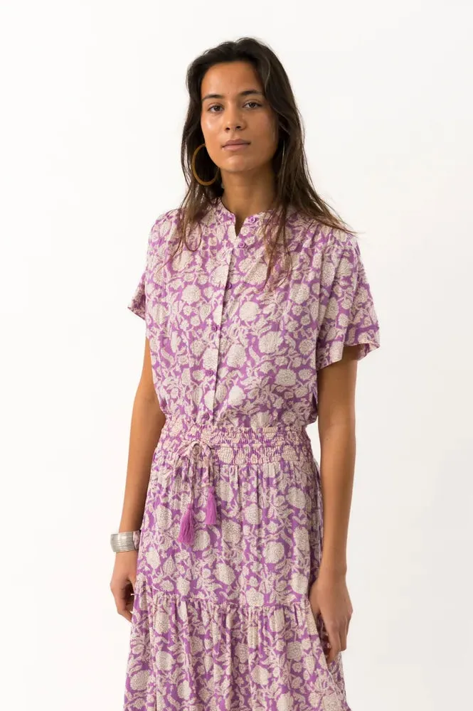 Lolly's Laundry Mya Flower Print Shirt