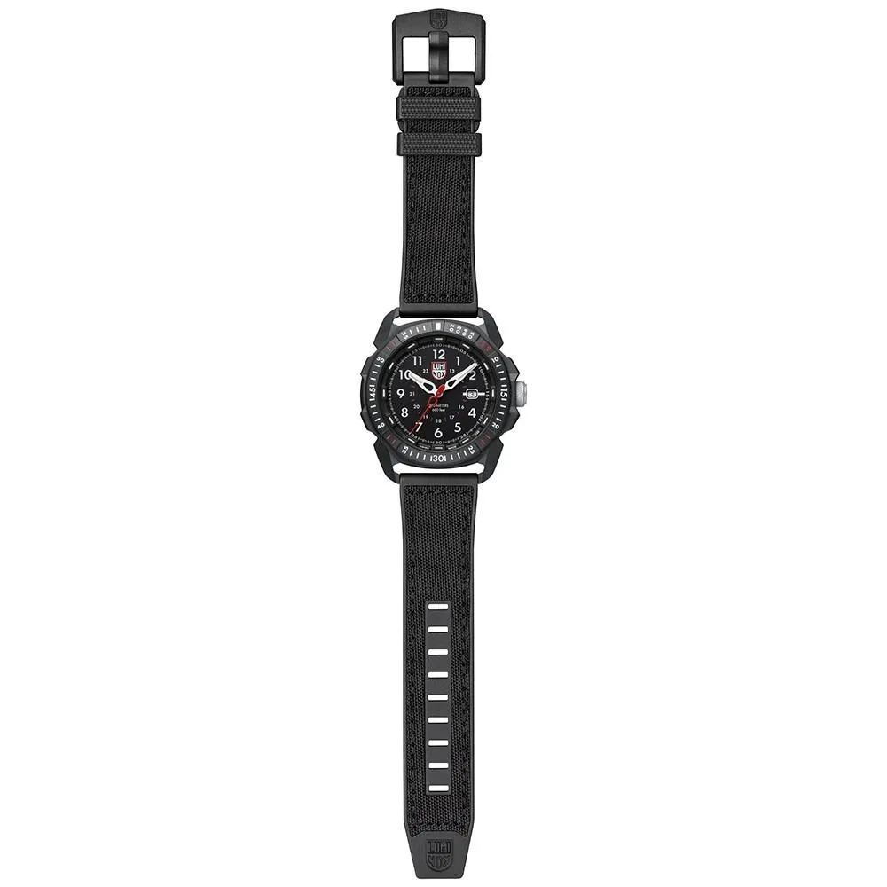 Luminox Men's Ice-Sar Arctic 1000 Series Black Rubber Strap Black Analog Dial Quartz Watch - XL.1001