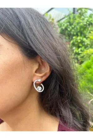 Luna Arc Earrings