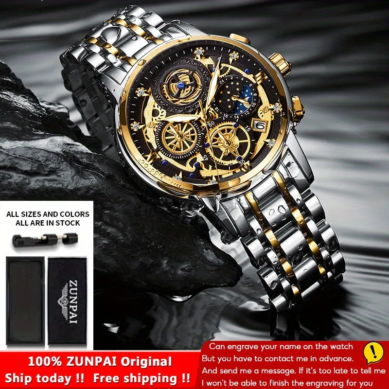 Luxury Mens Business Watch Waterproof High Quality