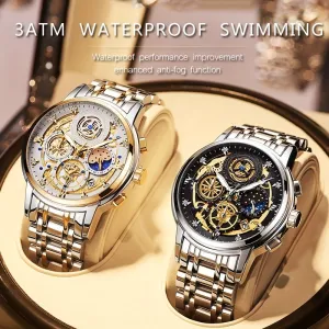Luxury Mens Business Watch Waterproof High Quality