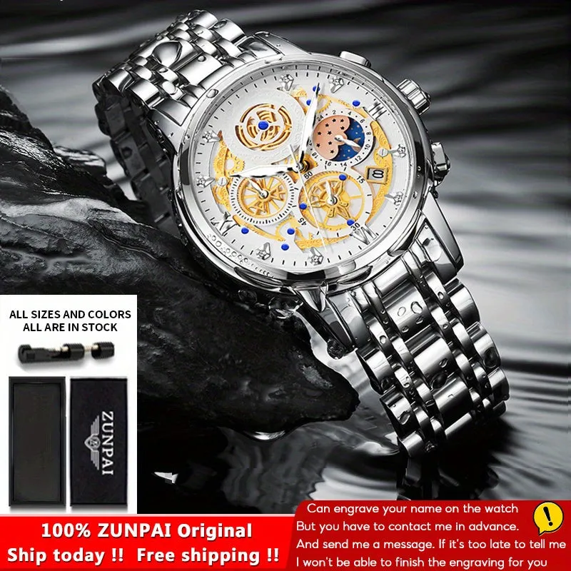Luxury Mens Business Watch Waterproof High Quality
