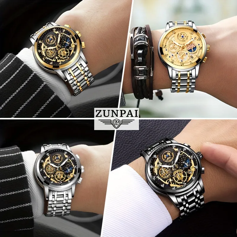 Luxury Mens Business Watch Waterproof High Quality