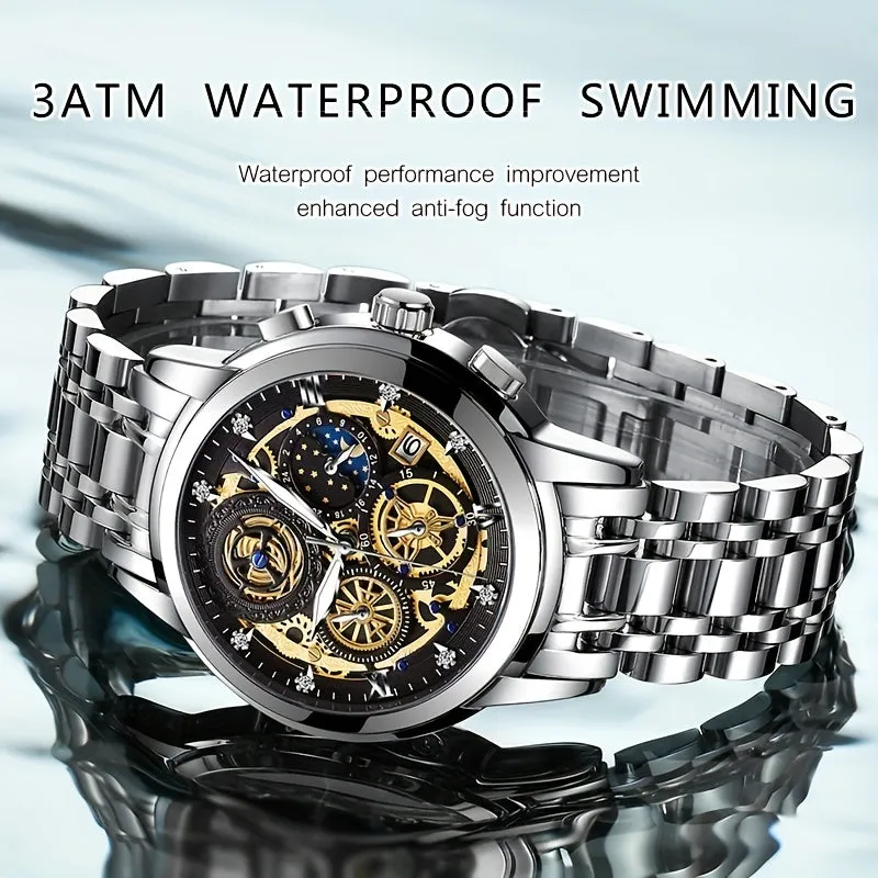 Luxury Mens Business Watch Waterproof High Quality
