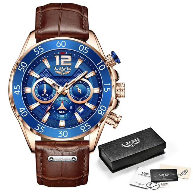 Luxury Silicone Sports Watch Men Quartz Clock Waterproof Wristwatches