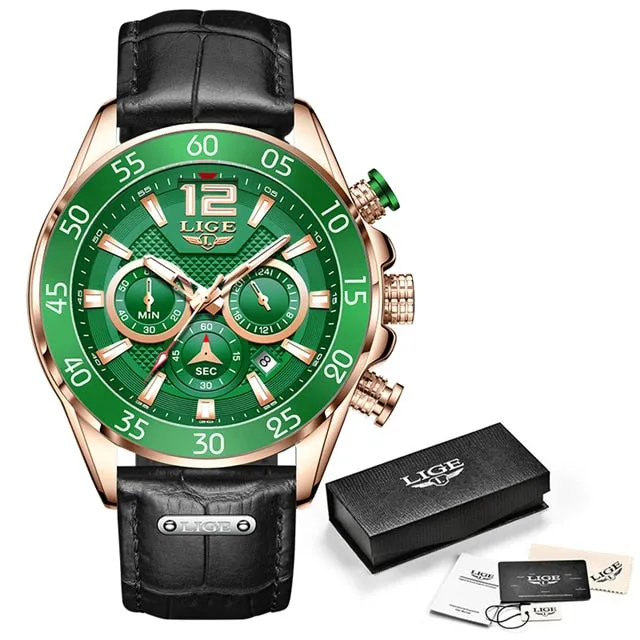 Luxury Silicone Sports Watch Men Quartz Clock Waterproof Wristwatches