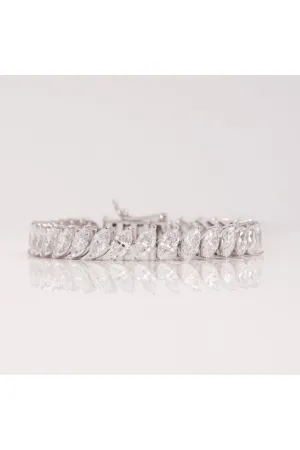 Marquise Shape Tennis Bracelet