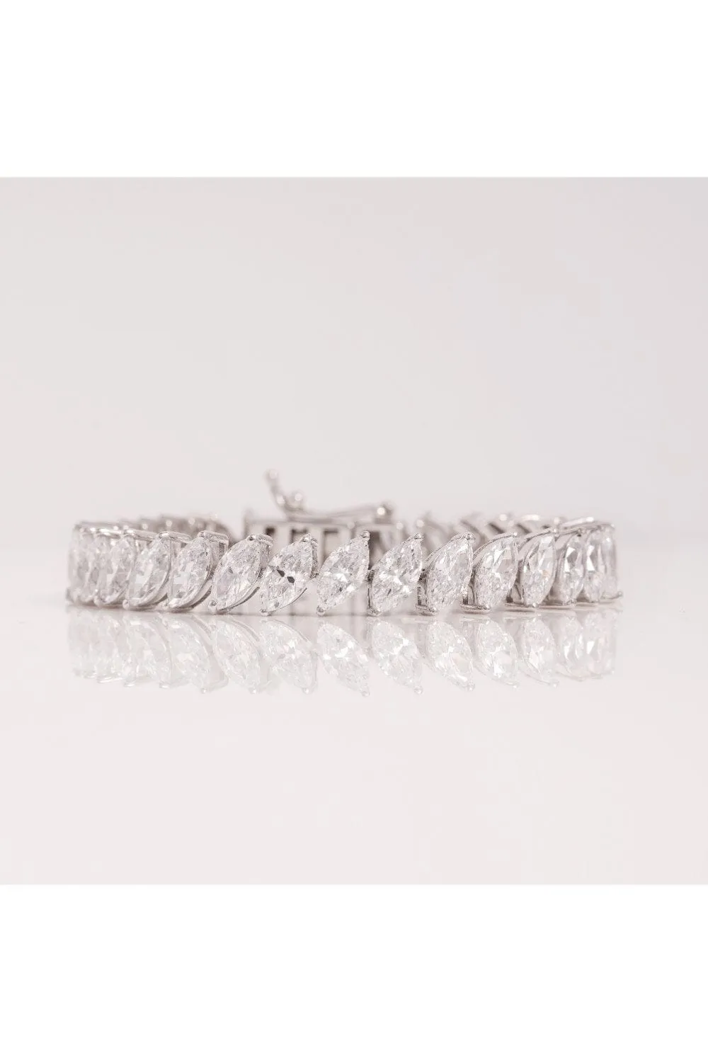 Marquise Shape Tennis Bracelet