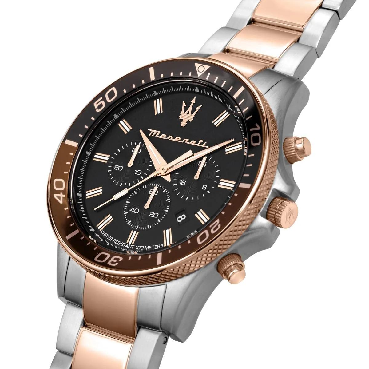 Maserati Sfida Two Tone Men's Watch R8873640009