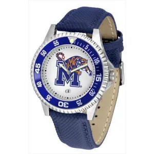 Memphis Tigers Competitor - Poly/Leather Band Watch