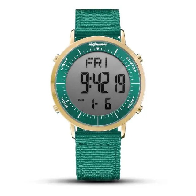 Men Waterproof Alarm Clock Multifunction Outdoor Wristwatch