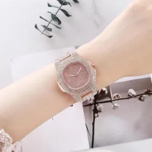 Men's High Quality Bling Iced Watch