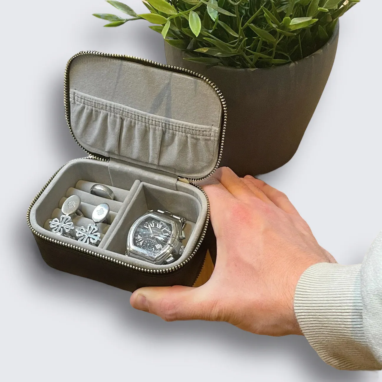 Mens Personalised Watch Box