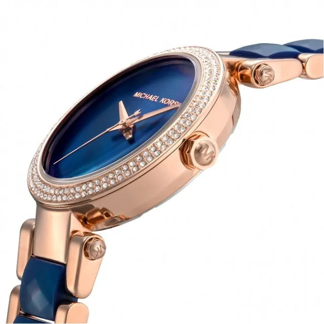 Michael Kors Parker Blue Dial Women's Watch MK6527