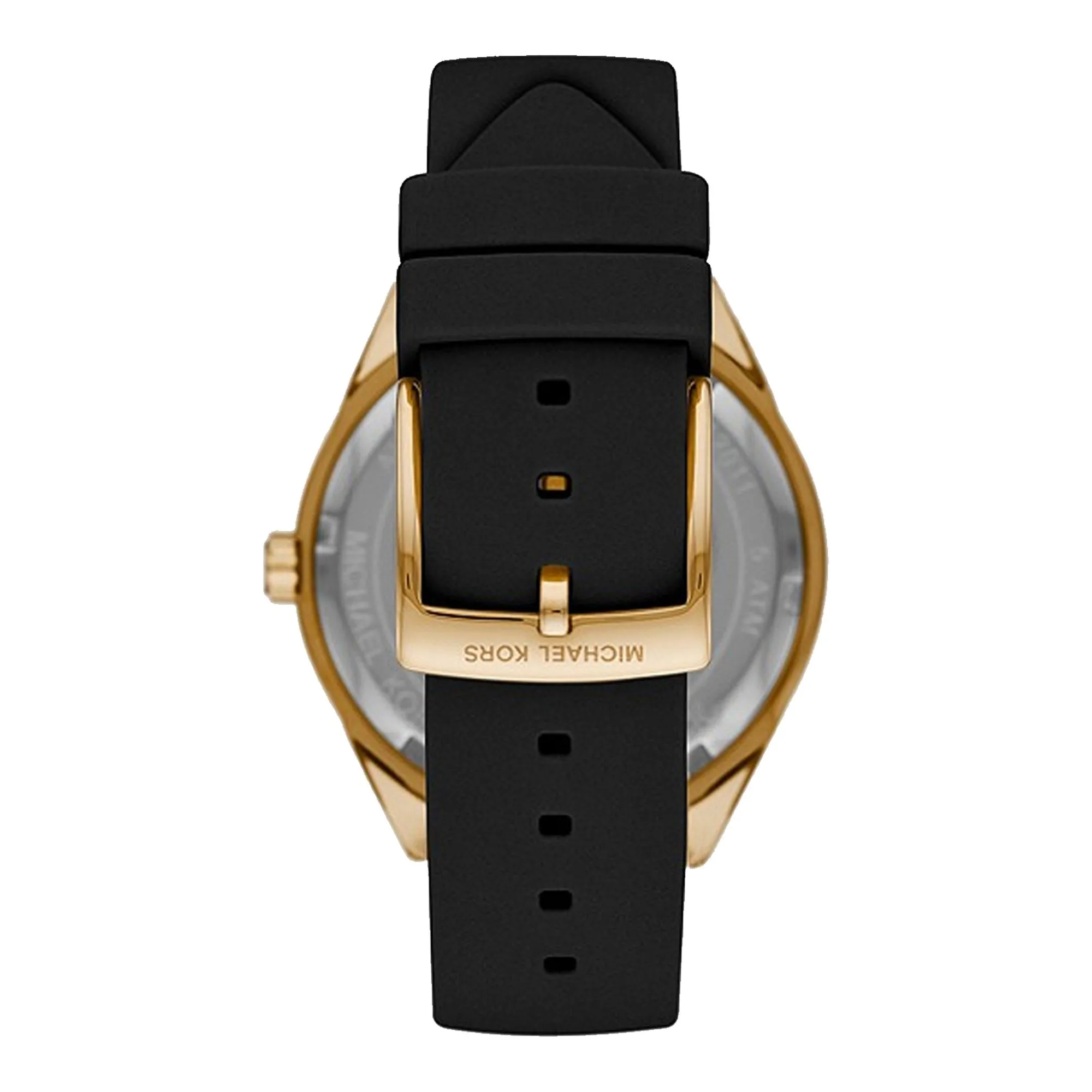 Michael Kors Quartz Black Silicon Strap Women's Watch MK6944