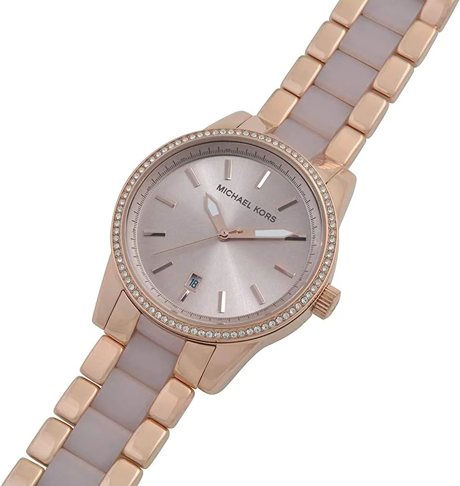 Michael Kors Ritz Rose Gold Tone Women's Watch MK6349