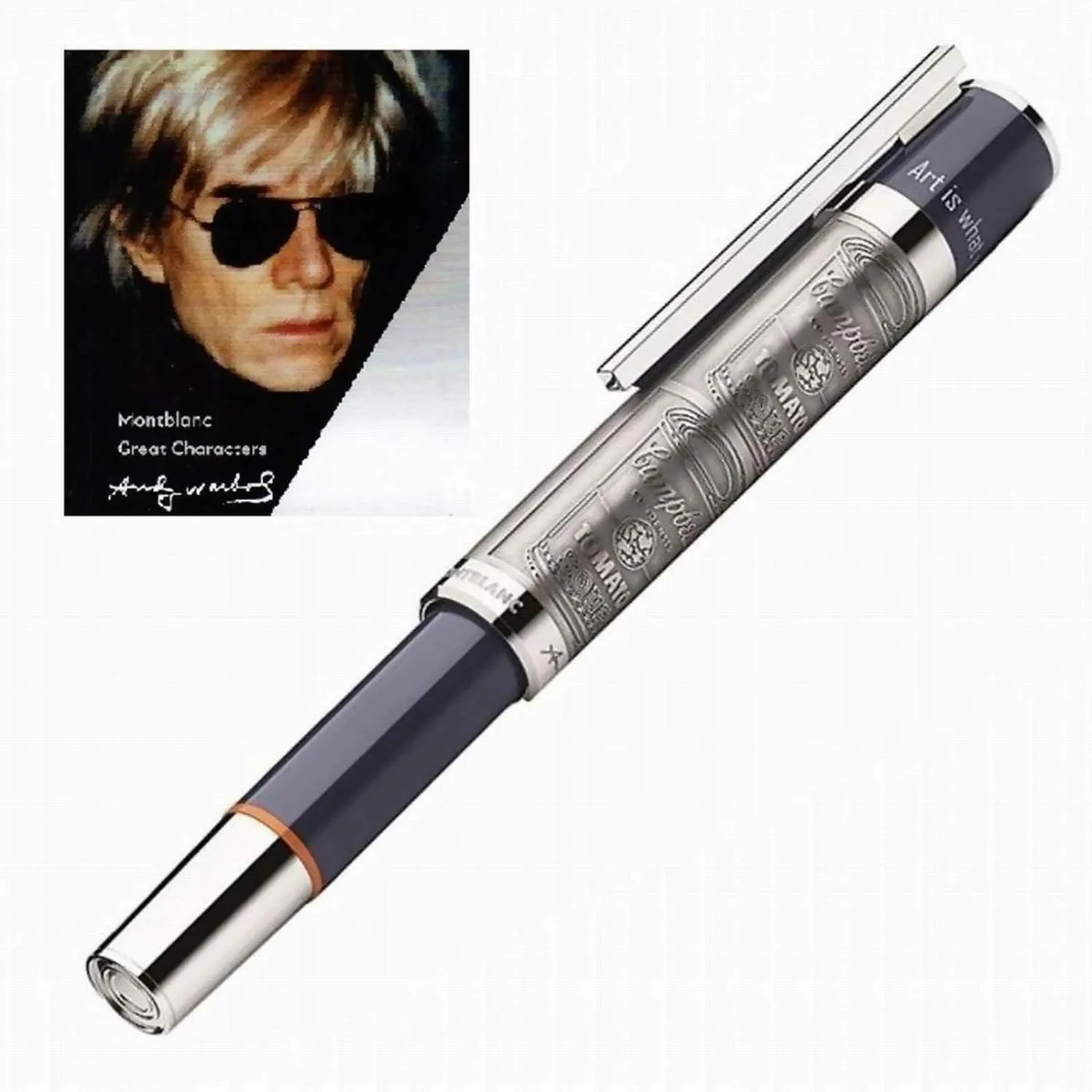 Montblanc Great Characters Edition Andy Warhol Rollerball Pen
