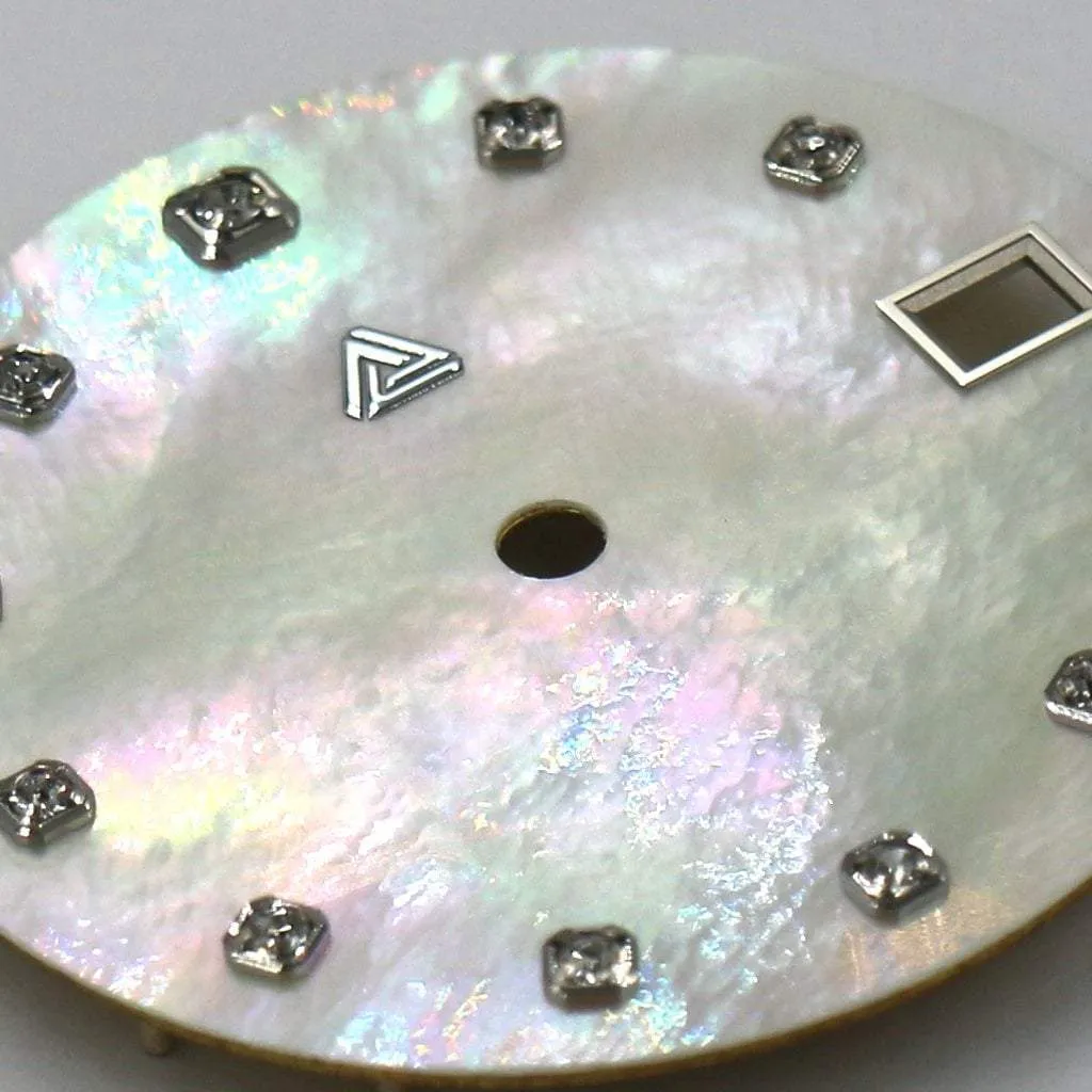 Mother of Pearl Dial - Natural / Swarovski Edition (Date)