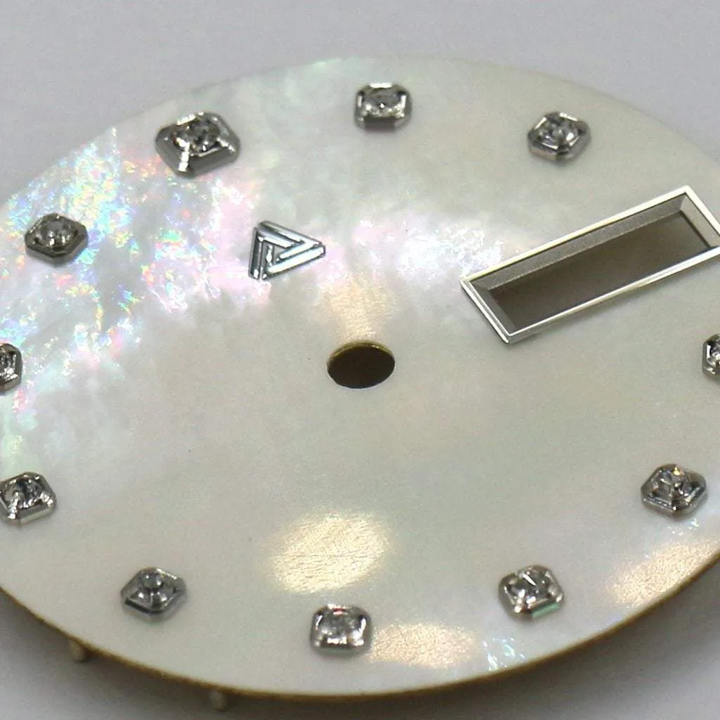 Mother of Pearl Dial - Natural / Swarovski Edition (Day Date)