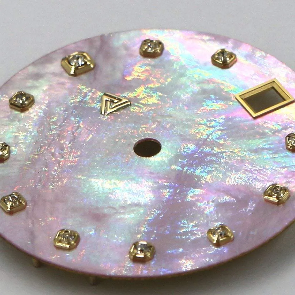 Mother of Pearl Dial - Pink / Swarovski Edition (Date)