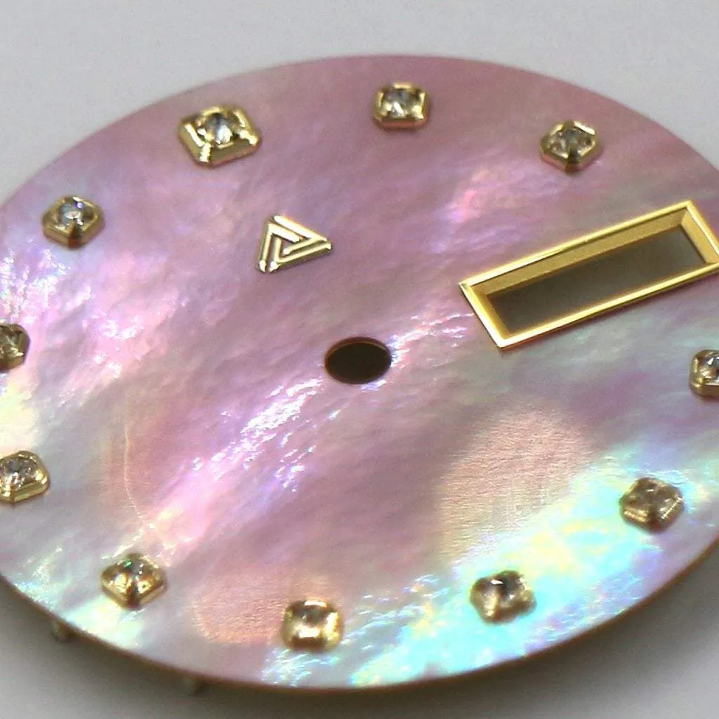 Mother of Pearl Dial - Pink / Swarovski Edition (Day Date)