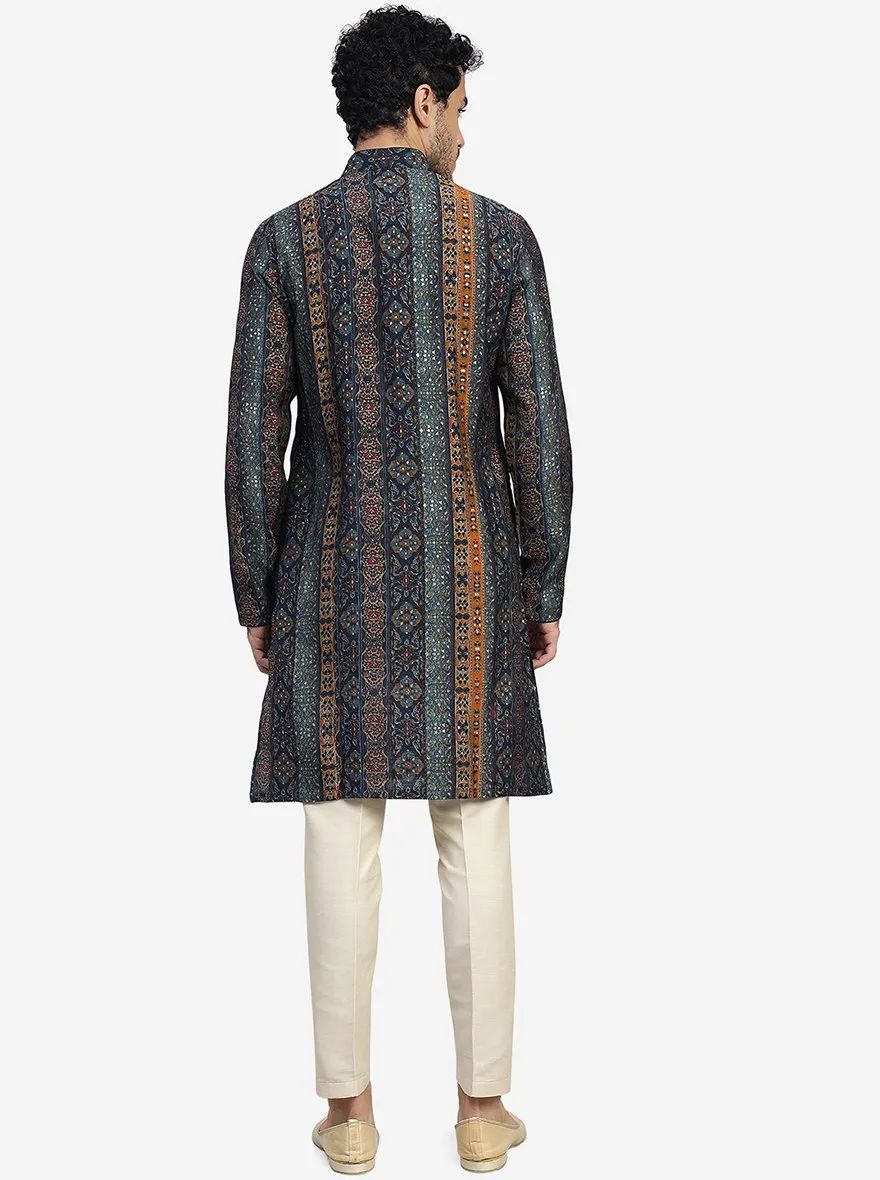 Navy Blue Kurta | The Kurta Company