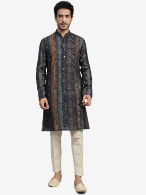 Navy Blue Kurta | The Kurta Company